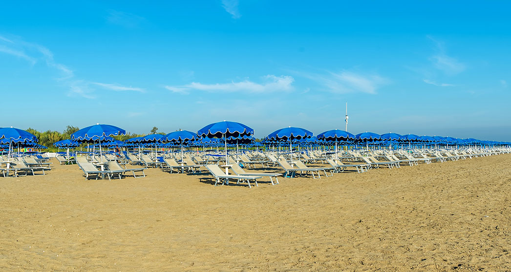 der Strand von albarella