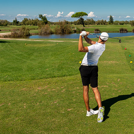 golf link at albarella