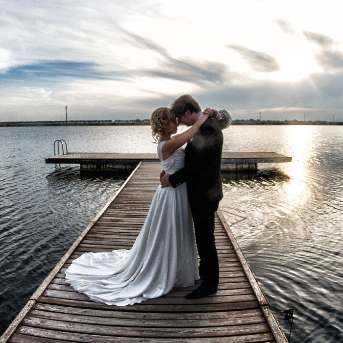 matrimonio in riva dell isola di Albarella